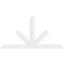 Ekena Millwork Saratoga Architectural Grade PVC Gable Bracket, 96"W x 48"H x 2"D x 6"F, 12/12 Pitch GBP096X48X0206SAR00 - alternate 4